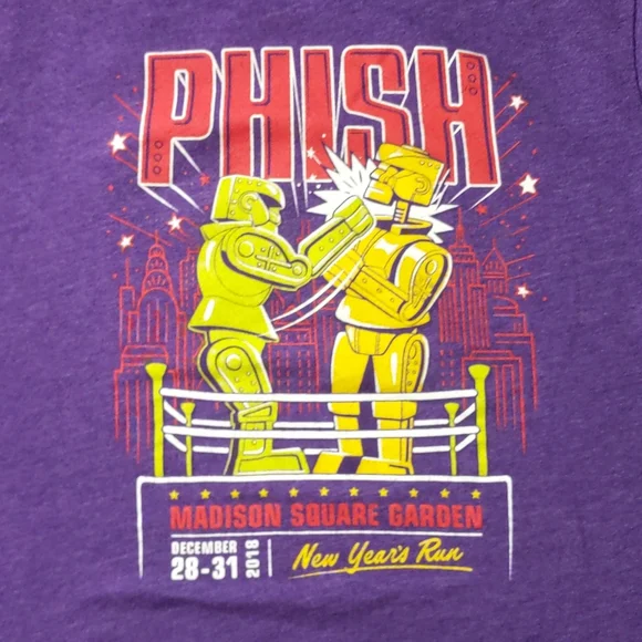 Phish kids tour shirt. Madison Square Garden run December 28 - 31. Size 4. - Picture 5 of 5